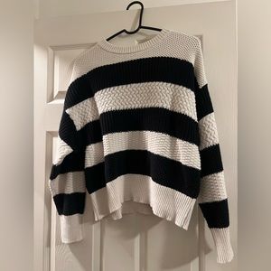 Black and White Sweater